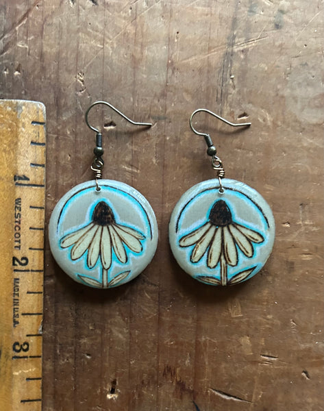 Turquoise Coneflowers