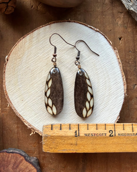 Goddess Earrings Brown