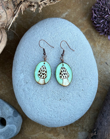 Morel Earrings Aqua