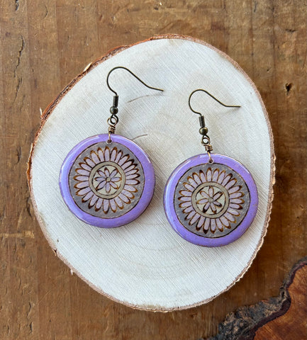 Purple Owl Eyes