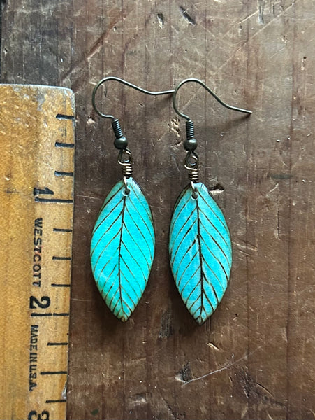 Turquoise Leaves