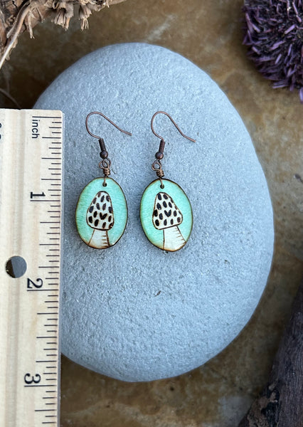 Morel Earrings Aqua