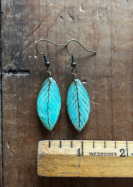 Turquoise Leaves