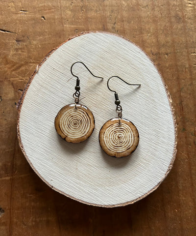 Wood Earrings