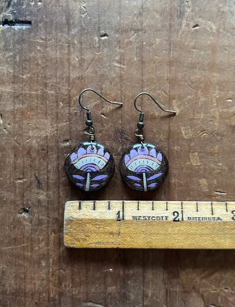 Little Purple Folk Flowers