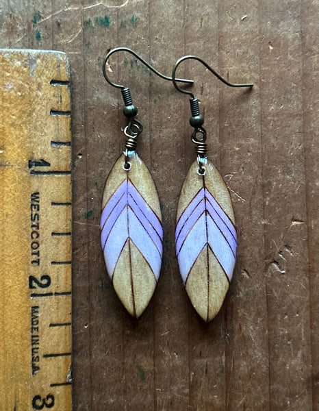 Purple Feathers