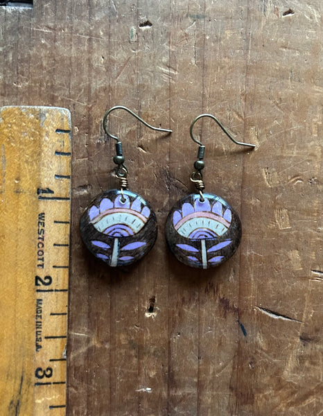 Little Purple Folk Flowers