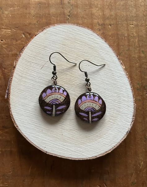 Little Purple Folk Flowers